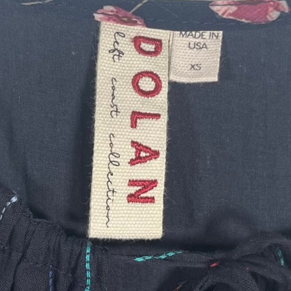 Anthropologie Dolan Cotton Blue Striped Halter Wrap Jumpsuit XS - Picture 4 of 4